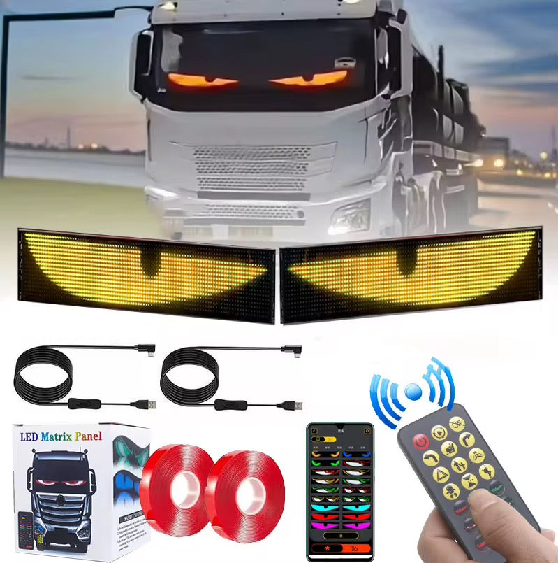 2PCS Trucks & Cars Eyes LED