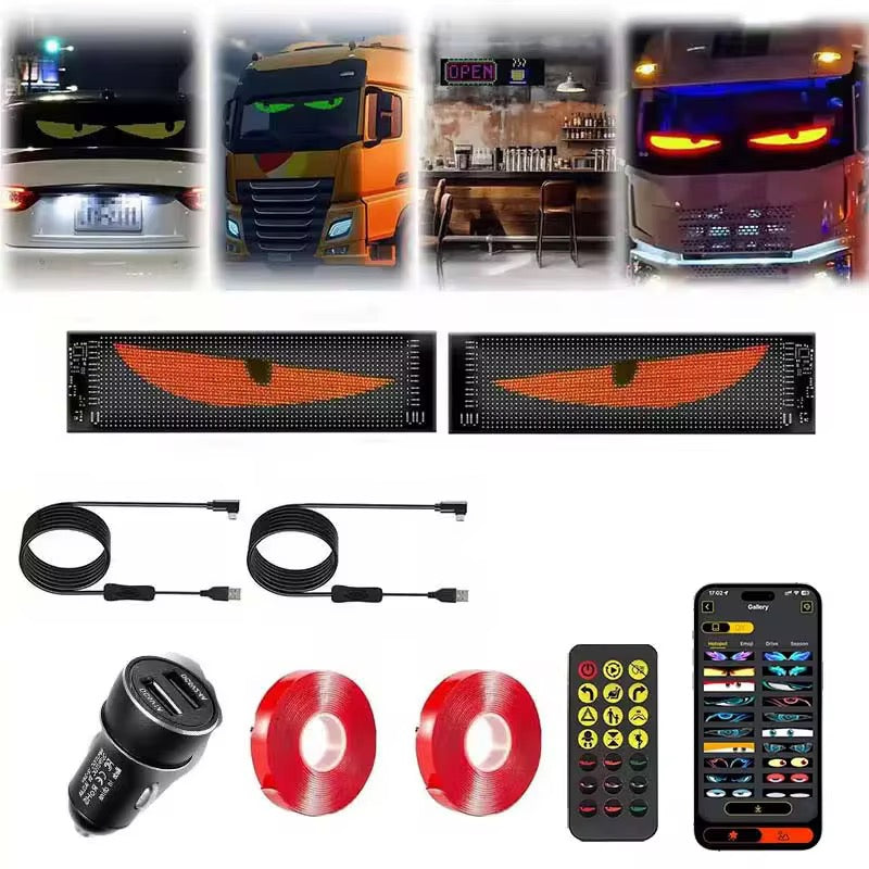 2PCS Trucks & Cars Eyes LED